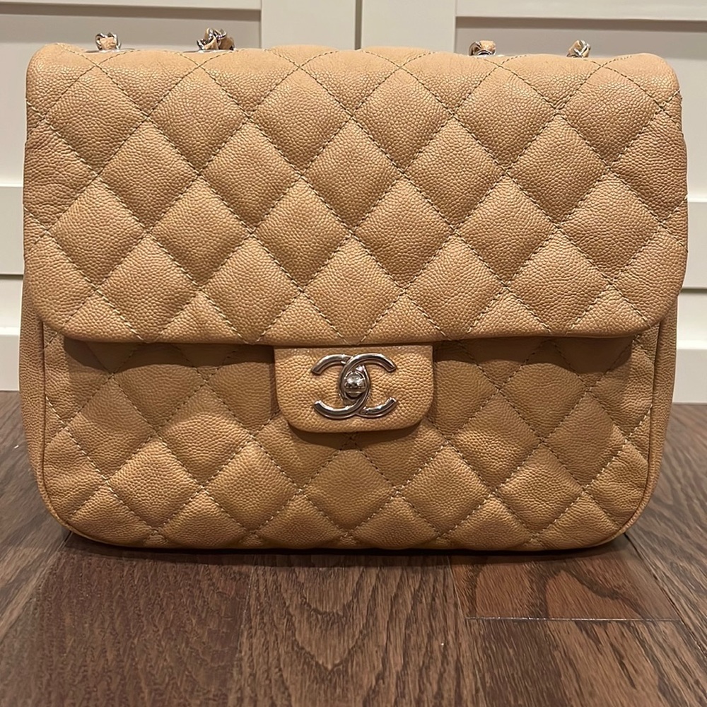 Chanel Beige Flapbag